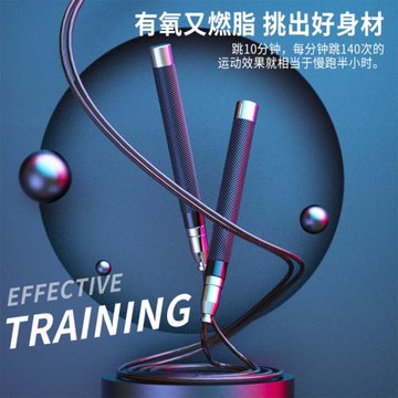 自鎖鋼絲專業競速跳繩健身減肥減脂運動成人男女專用學生中考訓練