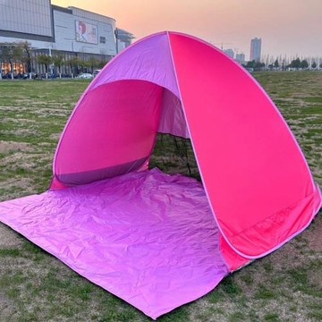 露營帳篷親子春游野餐戶外裝備免搭建速開便捷公園沙灘防曬防風雨