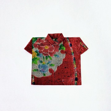 和服改造襯衫型杯墊