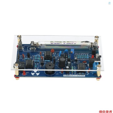 Crtw 組裝輻射探測器系統,DIY 米勒管管核輻射探測器蓋革計數器套件模塊實驗模塊