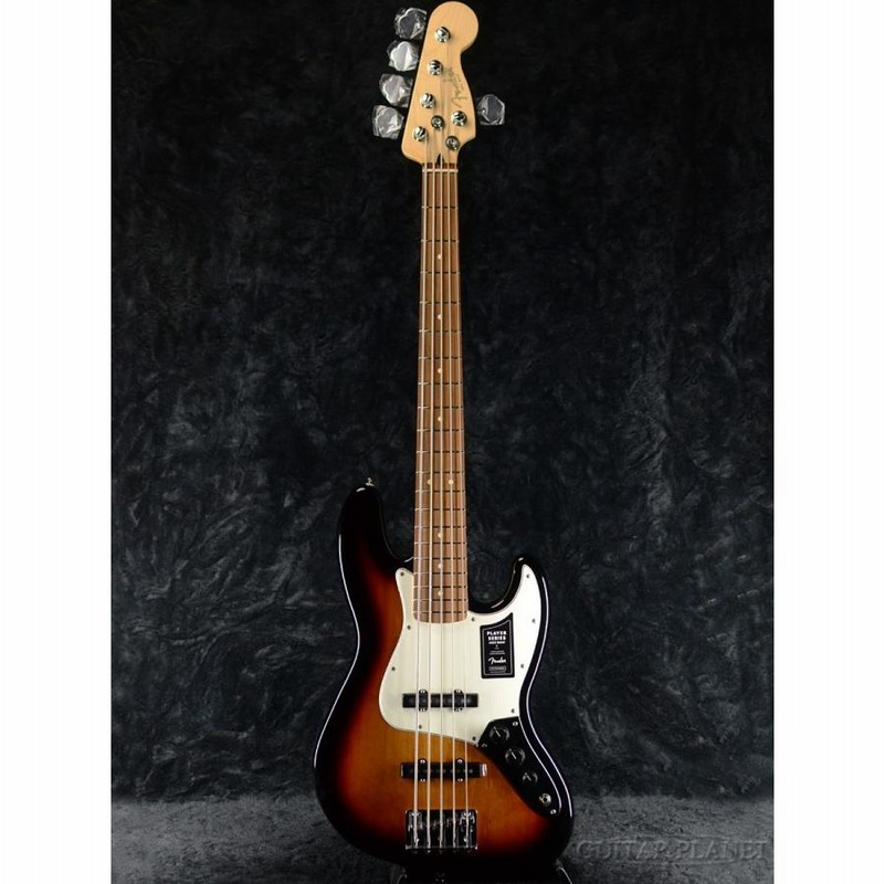 Fender Player Jazz Bass V -3 Color Sunburst / Pau Ferro- サン