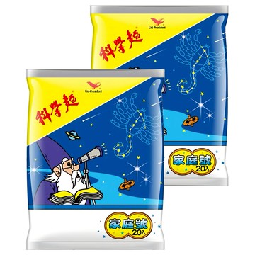 統一 科學麵 Mini包 原味 20包  300g  2袋