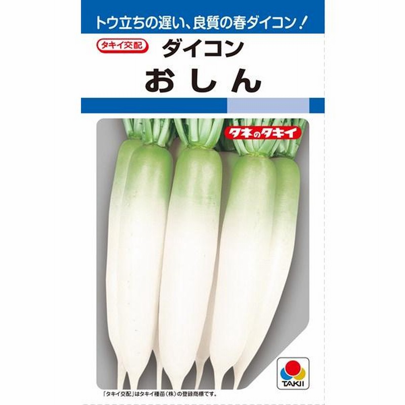 野菜タネ ダイコン種 松永交配 味くるり （2dl）