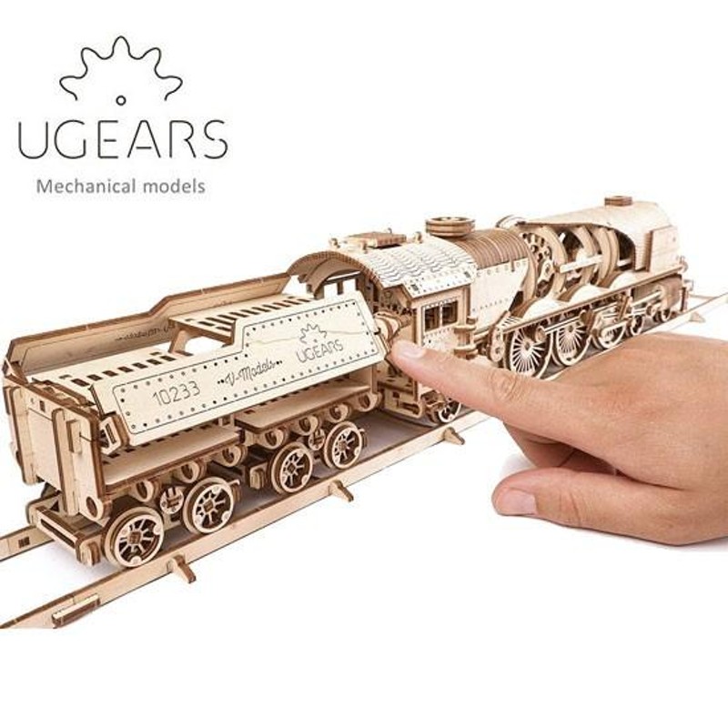 無料ラッピングサービス有り】 Ugears ユーギアーズ 木製組立立体