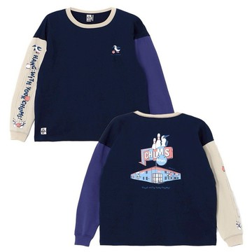 CHUMS CHUMS Bowl L/S T-Shirt長袖上衣 Purple Crazy-CH012514C087