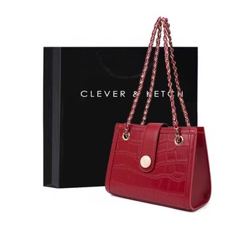 Clever&Ketch包包女2025新款中年女士媽媽生日禮物單肩斜挎手提包