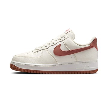Nike Air Force 1 07 NN 女 白粉 低筒 透氣 皮革 經典 AF1 休閒鞋 DC9486-105