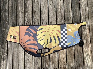 熱帶雨林(雷鬼棕) gogoro系列車套 防刮車套 龜背芋