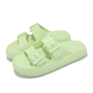Skechers 拖鞋 Arch Fit Horizon-Heatwave 女鞋 綠 雙帶 防水 支撐 涼拖鞋 111645LIME