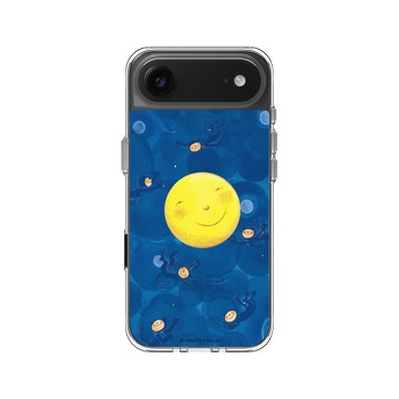 iPhone Air Clear Case（相機按鈕） 透明 - 幾米 Jimmy Liao - 月亮忘記了-陪伴