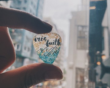 【客製化禮物】客人訂製款式/自訂客製化繪圖手工押花撥片