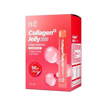 【m2美度】超能膠原莓果果凍(50入/盒)