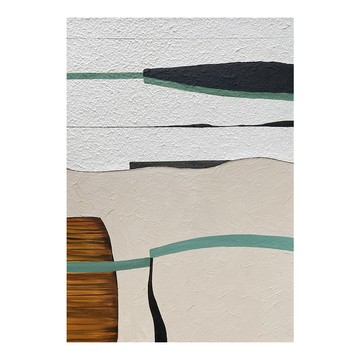 御畫房 當代國家級展覽畫家 抽象系列手繪油畫70×100cm(DB-145)