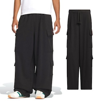Adidas BBRTR Pants 男款 女款 黑色 中性 口袋 寬鬆 亞規 運動 休閒 長褲 JN0769