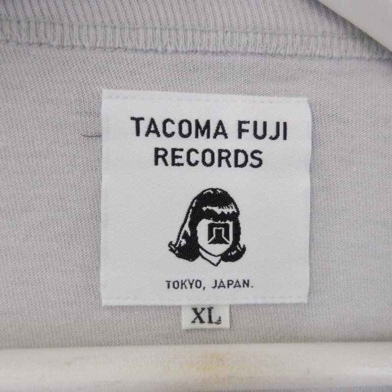 未使用 TACOMA FUJI RECORDS タコマフジ 半袖Ｔシャツ Downward Bound プリント コットン ジェリー鵜飼 グレー XL  メンズ 中古 71002460 | LINEブランドカタログ