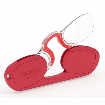 時尚造型老花眼鏡（矩形-紅） 100