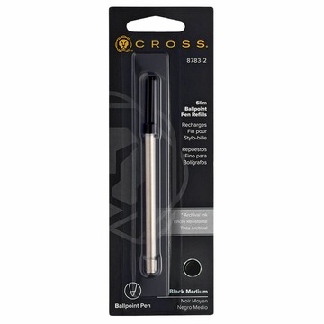 CROSS 纖幼原子筆芯 黑/藍 2支/盒 C8783-2 C8783-5【APP滿額下單10%點數(單一帳號最高5000點)】1/31止