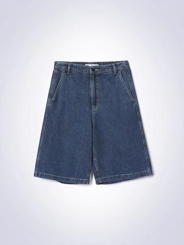 WASHING DENIM PANTS [BLUE]