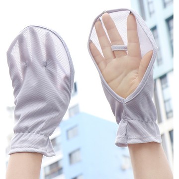 【台灣現貨】女士寬鬆漏指手套｜夏季防曬開車手套｜透氣防滑薄款｜機車騎乘｜戶外活動必備