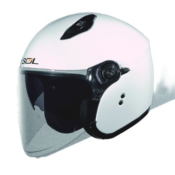 SOL 安全帽 SO12 SO-12 逐光者-粉 (變色漆/粉) 半罩 內藏墨鏡 排齒扣 雙層鏡 輕量化 加長鏡片 小尺