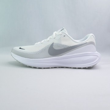 NIKE HJ9198122 男慢跑鞋 Revolution 8 白x灰 大尺碼【iSport愛運動】