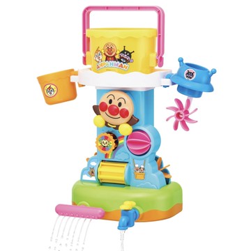 麵包超人 趣味灑水桶 洗澡玩具