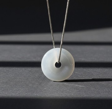 【願‧平安】冰種翡翠平安扣吊飾 | 天然緬甸玉翡翠A貨 |送禮