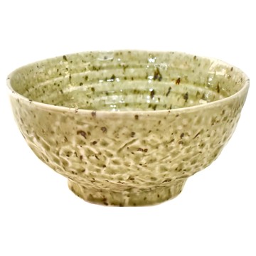 綠石目梨地7井-日本製 陶瓷碗 寬18cm/高9cm 容量1120mL  1個