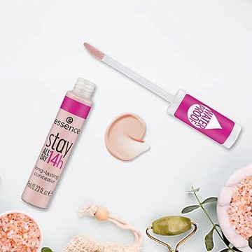 【essence 艾森絲】極限超時遮瑕膏7ml｜防水 防汗 不卡紋 長效持妝不掉色 DS018402