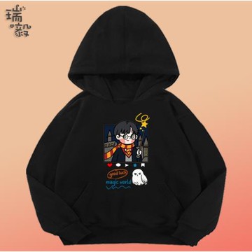 哈利波特霍格沃茨學生學院風連帽衛衣男女大中小兒童裝學生款外套