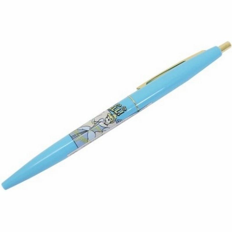 Bic クリックゴールド 0 5mm シンデレラ 油性 黒 ボールペン ディズニープリンセス サンスター文具 文具 大人 かわいい 通販 Lineポイント最大get Lineショッピング