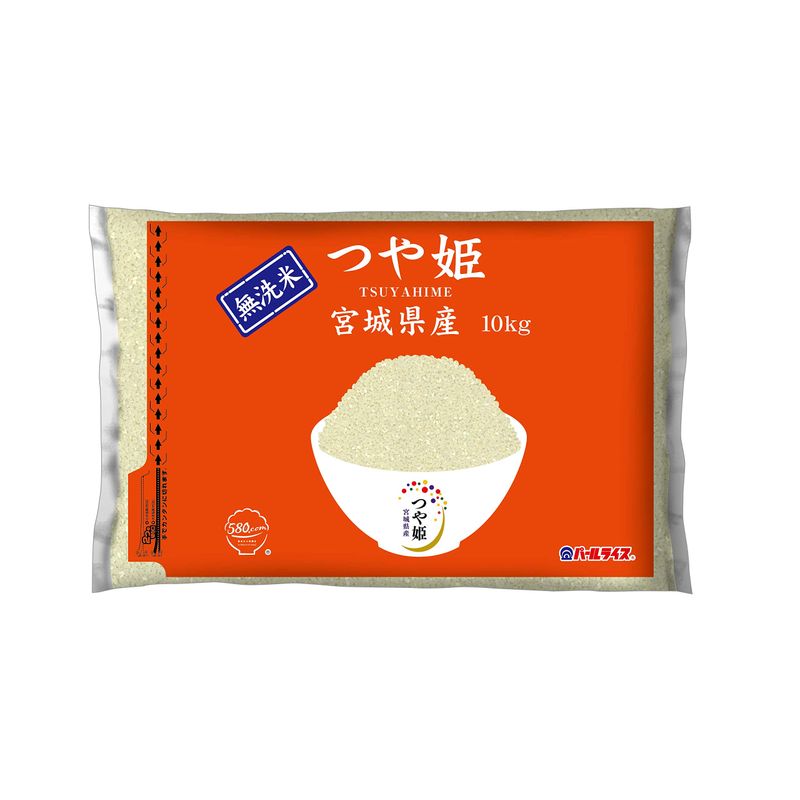 精米 宮城県産 無洗米 つや姫 10kg 令和4年産