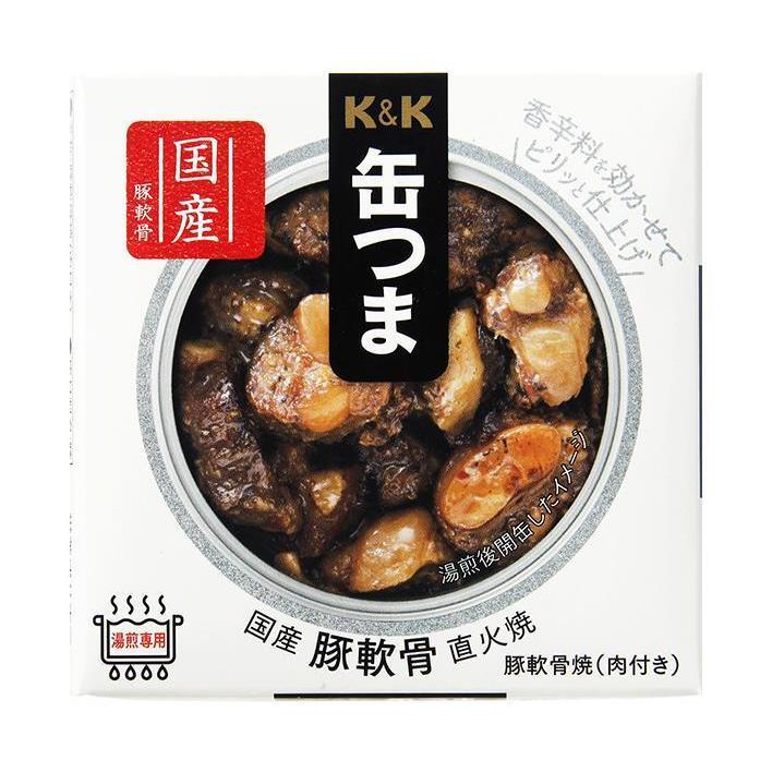 国分 KK 缶つま 国産 豚軟骨 直火焼 40g×12個入