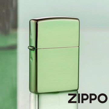 【ZIPPO】ZIPPO 28129 綠冰變色龍(素面)防風打火機