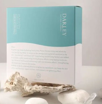【DARLEY】海泉水亮白面膜(25ml)｜5入/盒