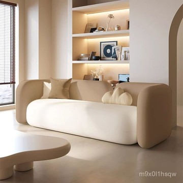 免運 破損補發沙髮小戶型沙髮服裝店美容院影樓休息區接待奶油風民宿臥室小沙髮奶油風沙發 客廳沙發 小戶型沙發 出租房小沙發