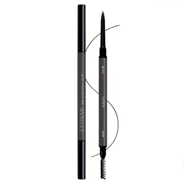 Solone 台灣公司貨 原生自然極細眉筆  01 煙燻咖  1支