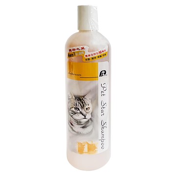 寵物之星 天然沐浴洗毛精 專業全效功能型貓專用  500ml  1瓶
