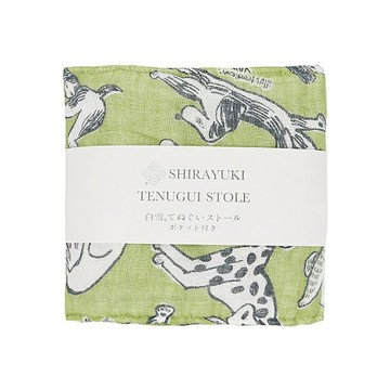 京友禪染Cooling Scarf Towel / bow wow wow