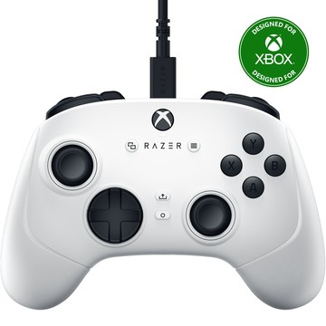 RAZER Wolverine V3 Tournament Edition有線電競控制器(適用PC&XBOX)-白