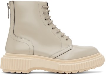 Adieu 灰色 UNDERCOVER 联名 Type 196 踝靴