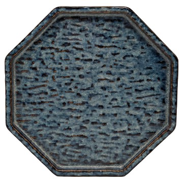 JUST HOME 八角盤 WANDU 瓦讀 8寸 - 星空藍  1個