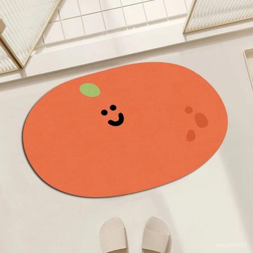 在地出貨🥇【爆款】卡通防滑高級臥室地墊浴室衛生間進門吸水速幹硅藻泥腳墊 BHRP