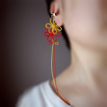 單邊耳骨夾 光彩滿溢