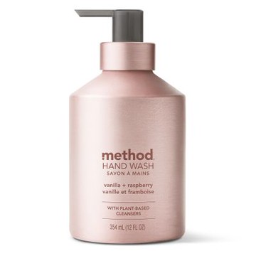 Method美則 金緻洗手乳-玫瑰金(香草&覆盆子)354ml
