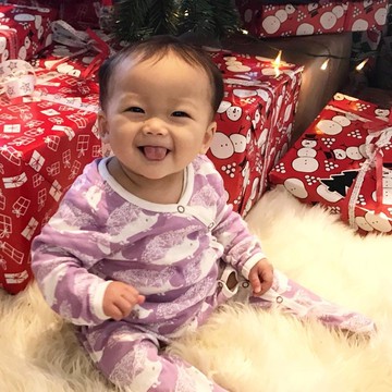 MILKBARN 包腳連身衣 - 小腳不著涼