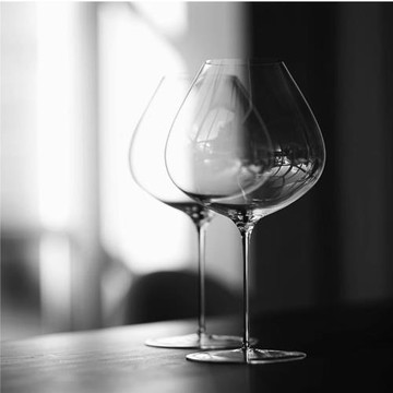 千元平替 高檔超薄紅酒杯輕奢手工水晶勃艮第大肚葡萄酒杯高腳杯