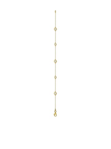 Pragnell - 18kt yellow gold Sundance diamond bracelet - women - Diamond/18kt Yellow Gold - 15