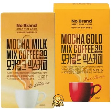 *貪吃熊*韓國 No Brand 三合一咖啡 咖啡 沖泡咖啡 摩卡牛奶咖啡 摩卡金牌咖啡 隨身包
