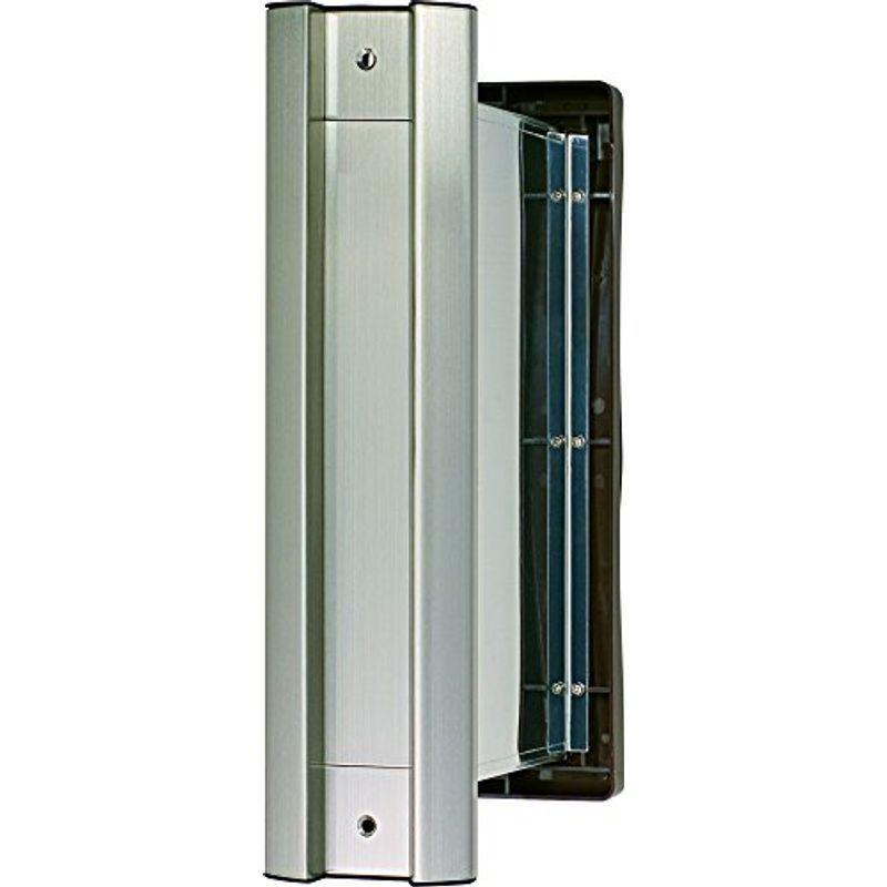 水上金属 No.2000ポストタテ型内フタ付気密型厚壁用 ヘアーライン (001